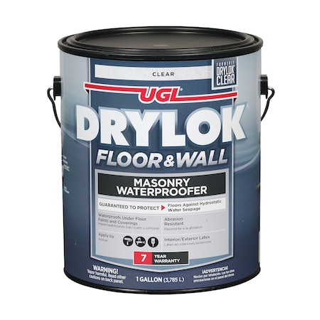Drylok Drylok Floor and Wall Clear Latex Masonry Waterproof Sealer 1 gal 20913